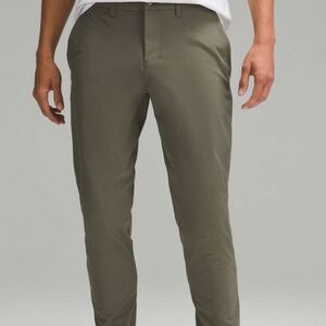 EUC Lululemon ABC Pant Warpstreme Men’s Size 28 Golf Trousers Army Green